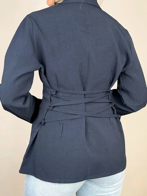 شومیز پشت گره